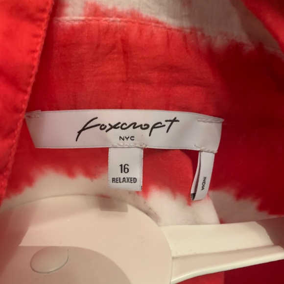 Foxcroft 100 percent cotton made in India button down‎ . Worn a few times. - Picture 2 of 4